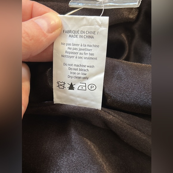 Very dark brown, size XS, Eclipse, belted jacket with hood. - Picture 4 of 8